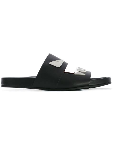 mens fendi sandals|Fendi monster sandals sale men.